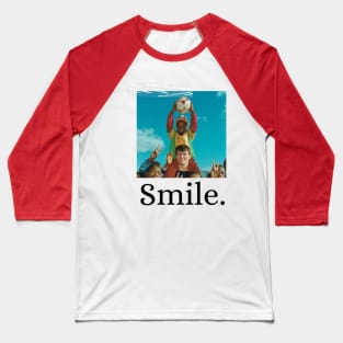 Smile Roy Keane 90s Aesthetic South Africa Baseball T-Shirt